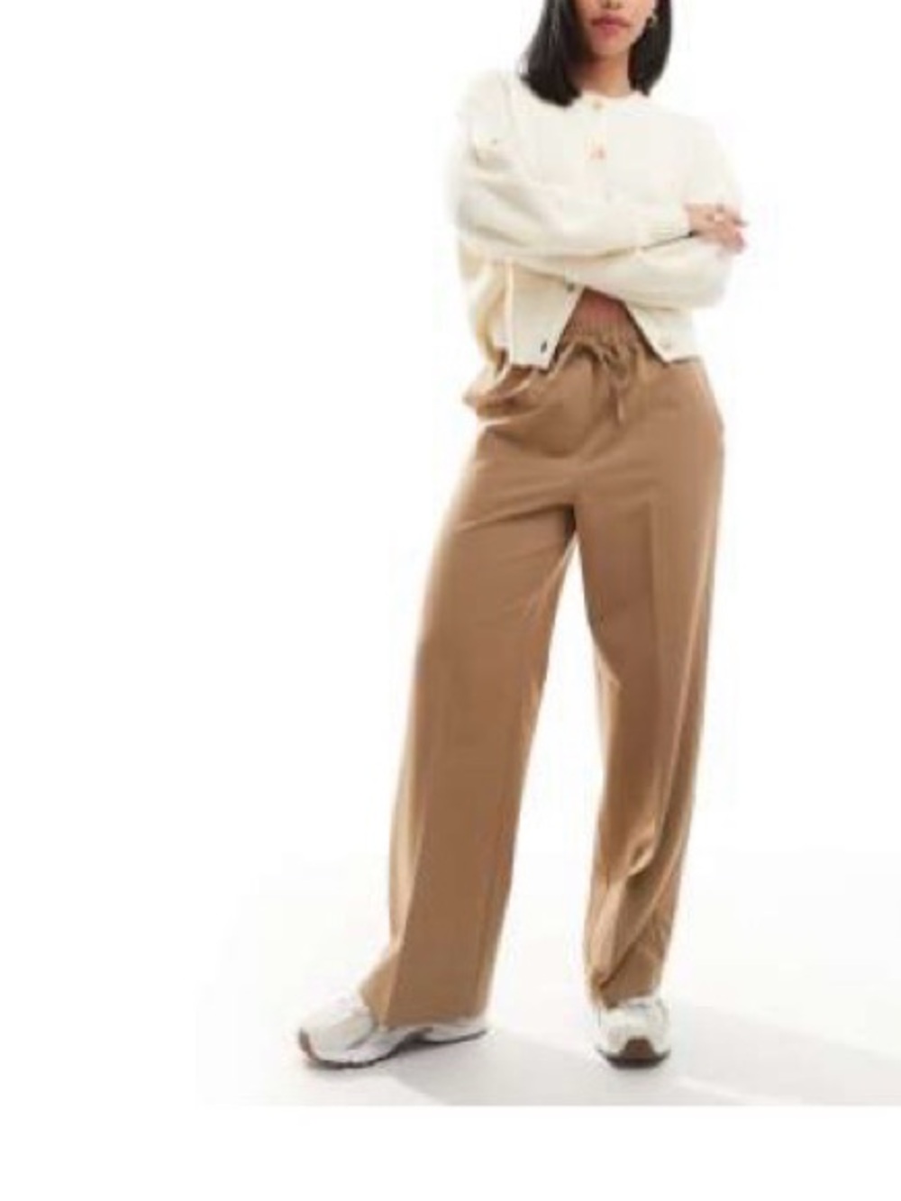 ASOS DESIGN Tailored Pull-On Pants – Camel – US 8 – NWT